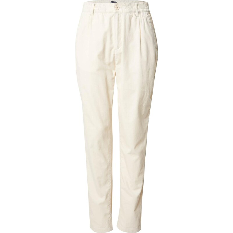 Tommy Jeans Plisované nohavice ISAAC svetlobéžová 64590679