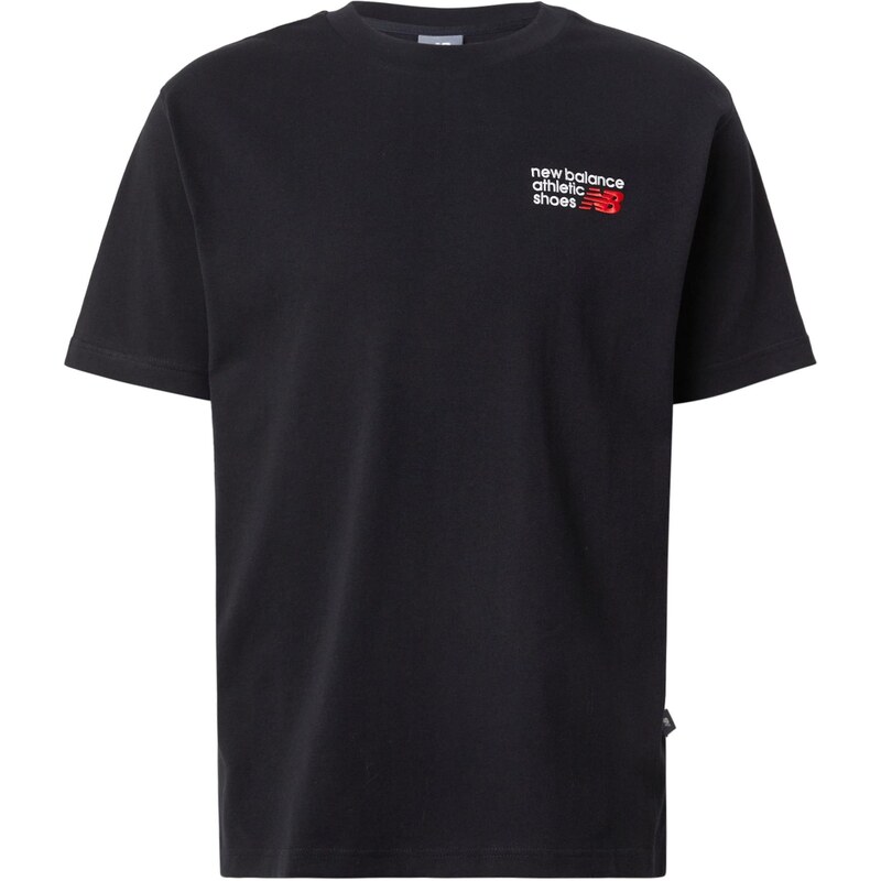new balance Tričko Athletics červená / čierna / biela 64590698