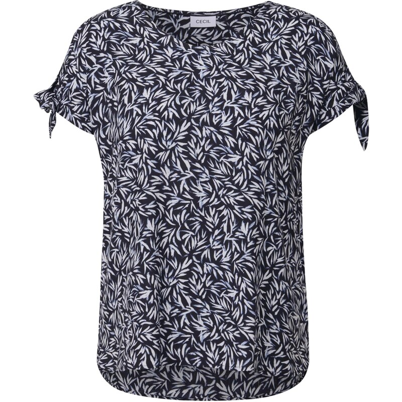 CECIL Blúzka námornícka modrá / biela 65052309