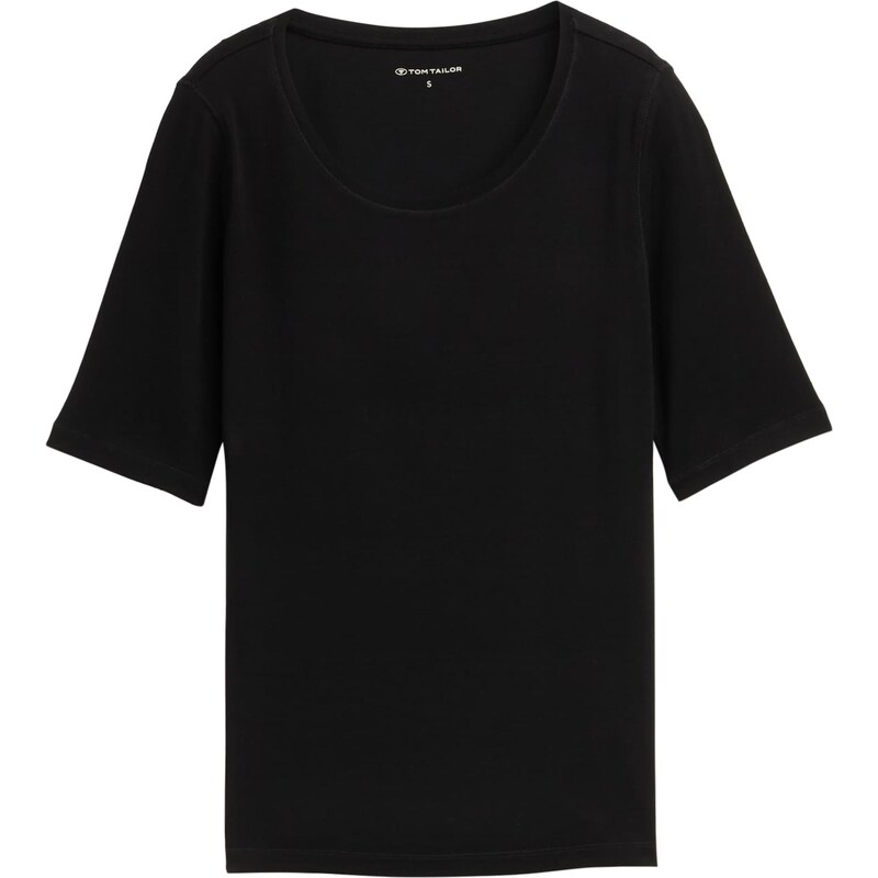 TOM TAILOR Tričko čierna 65654738