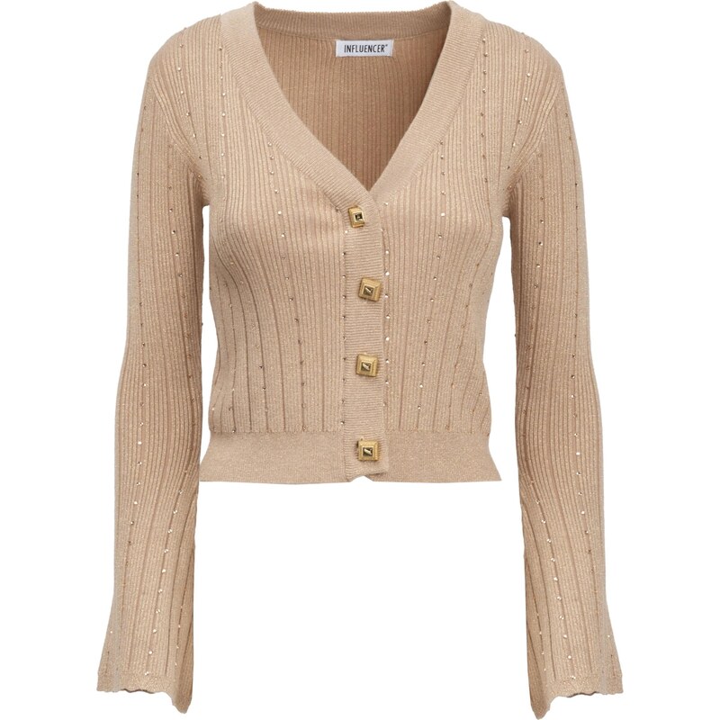 Influencer Kardigán béžová 65883769