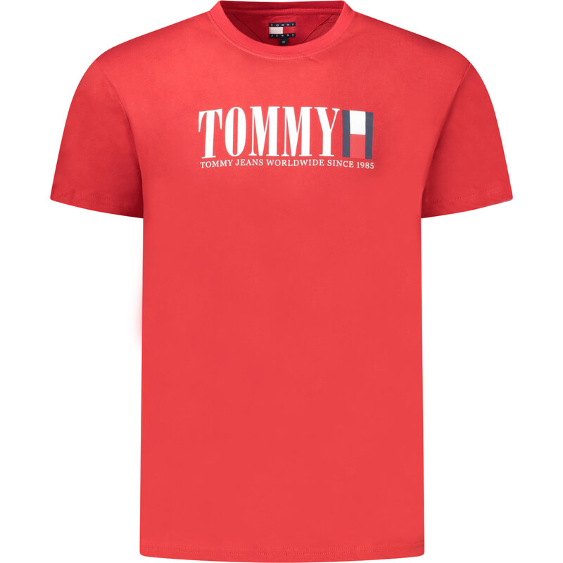 Tommy Hilfiger Jeans Červené tričko Tommy Hilfiger 66803555