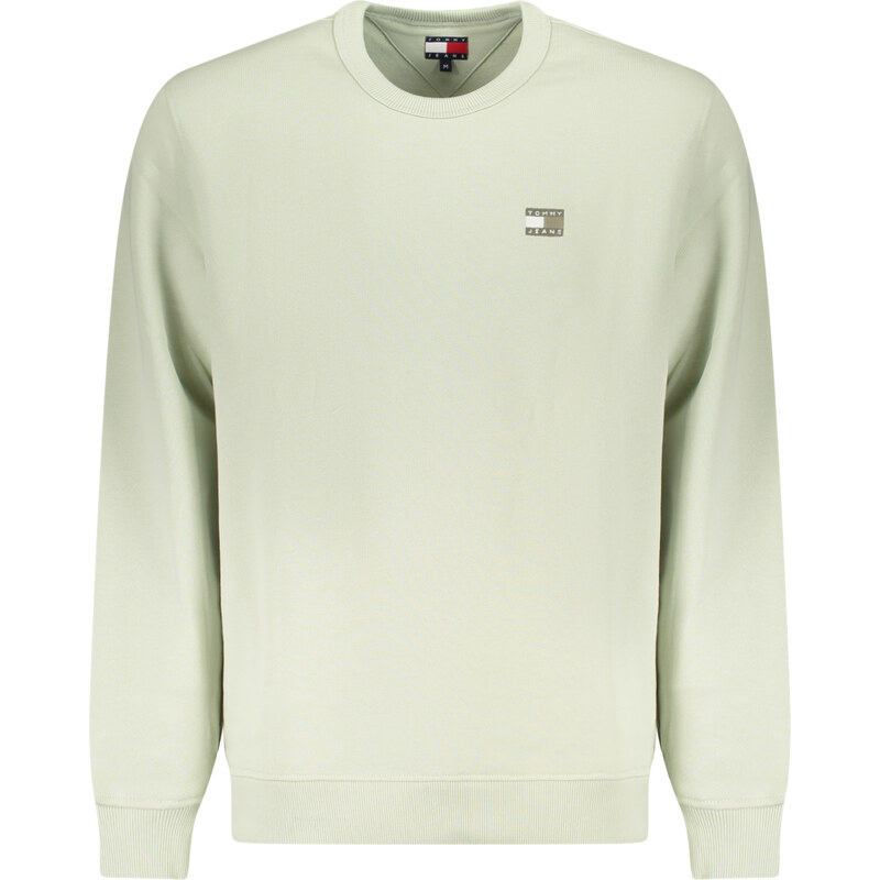 Štýlová Pánska Mikina bez zipsu TOMMY HILFIGER Zelená 66018355