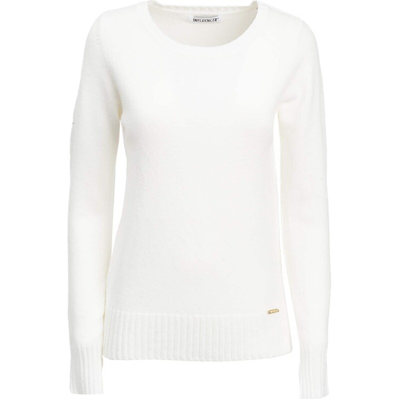 Influencer Sveter biela 65883749