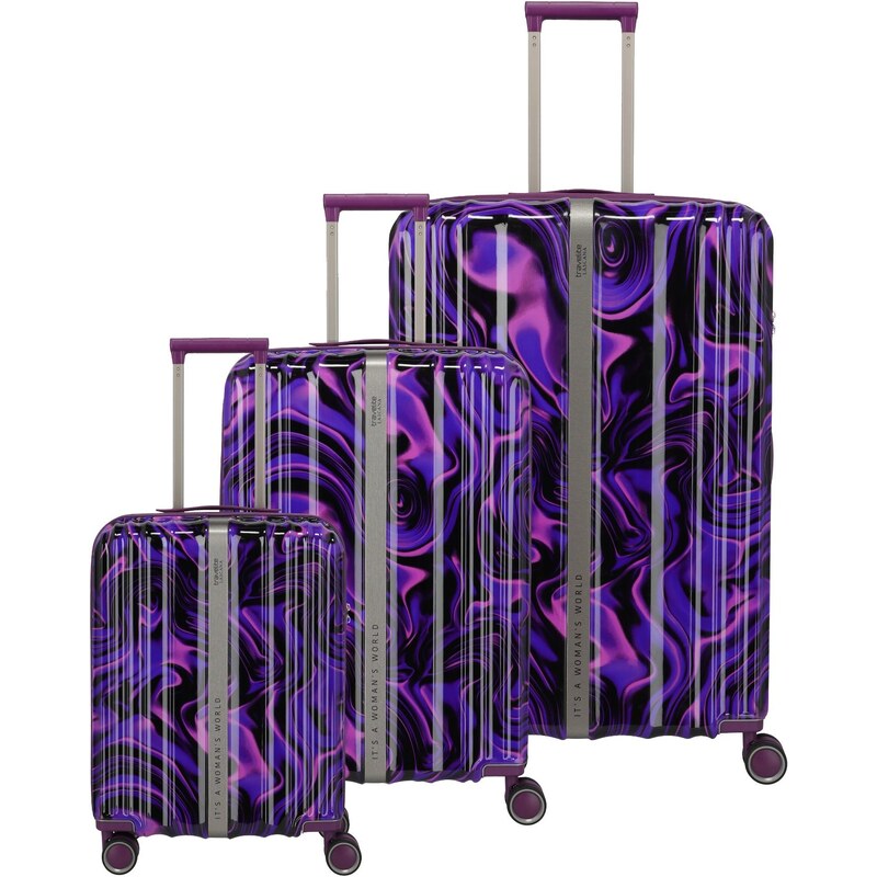 Travelite Lascana Edition S,M,L Purple Swirl 65466895