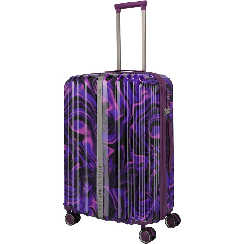Travelite Lascana Edition M Purple Swirl 65466897