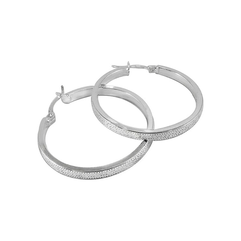 Strieborné náušnice Glare 884 64597788