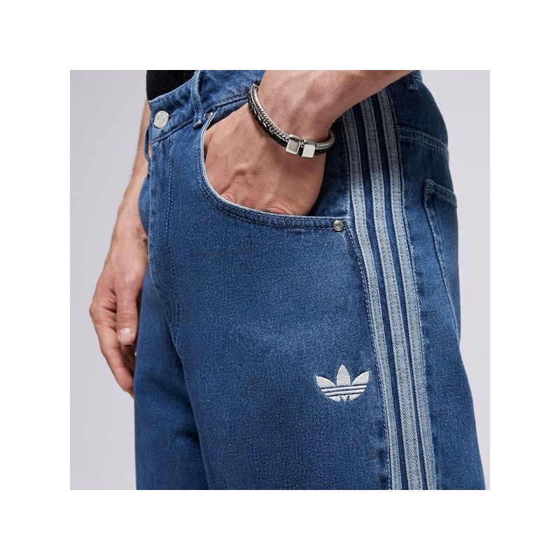 Adidas Nohavice Denim Fb Pt Muži Oblečenie Nohavice JC6234