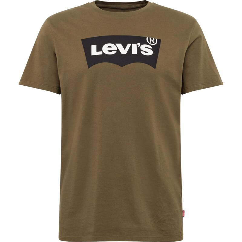 LEVIS Tričko olivová / čierna / biela 64602665