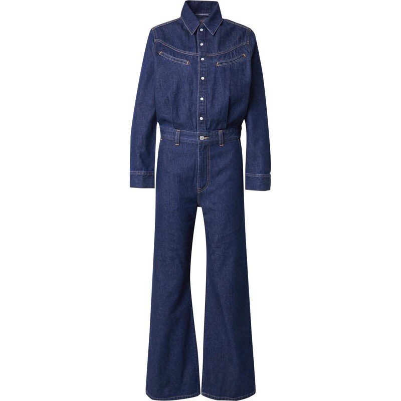 LEVIS Overal Rinoa Wide Leg Jumpsuit námornícka modrá 65595187