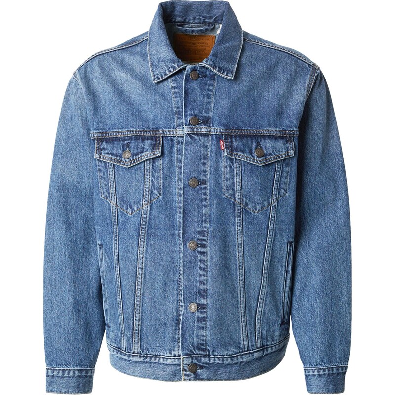 LEVIS Prechodná bunda Relaxed Trucker Jacket modrá denim 67359073