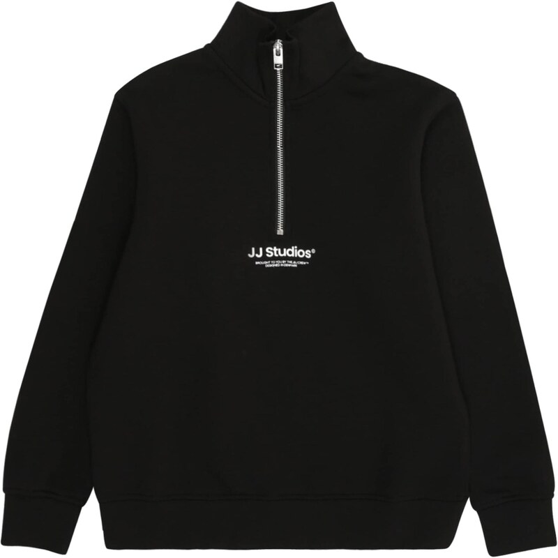 Jack & Jones Junior Mikina JJESOHO čierna / biela 64746794