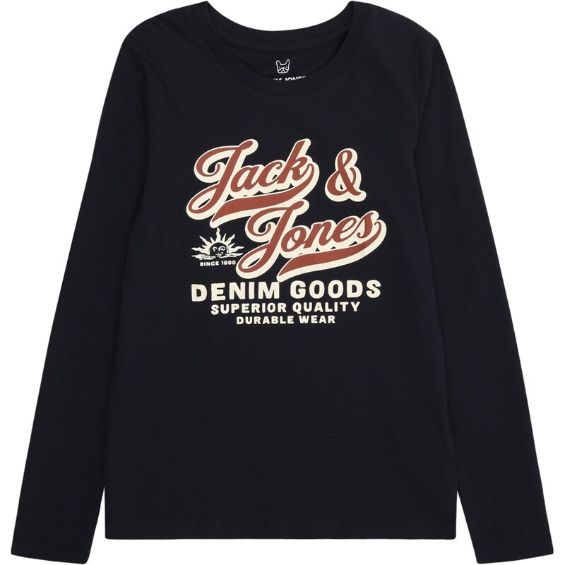 Jack & Jones Junior Tričko béžová / tmavomodrá / biela 64603184