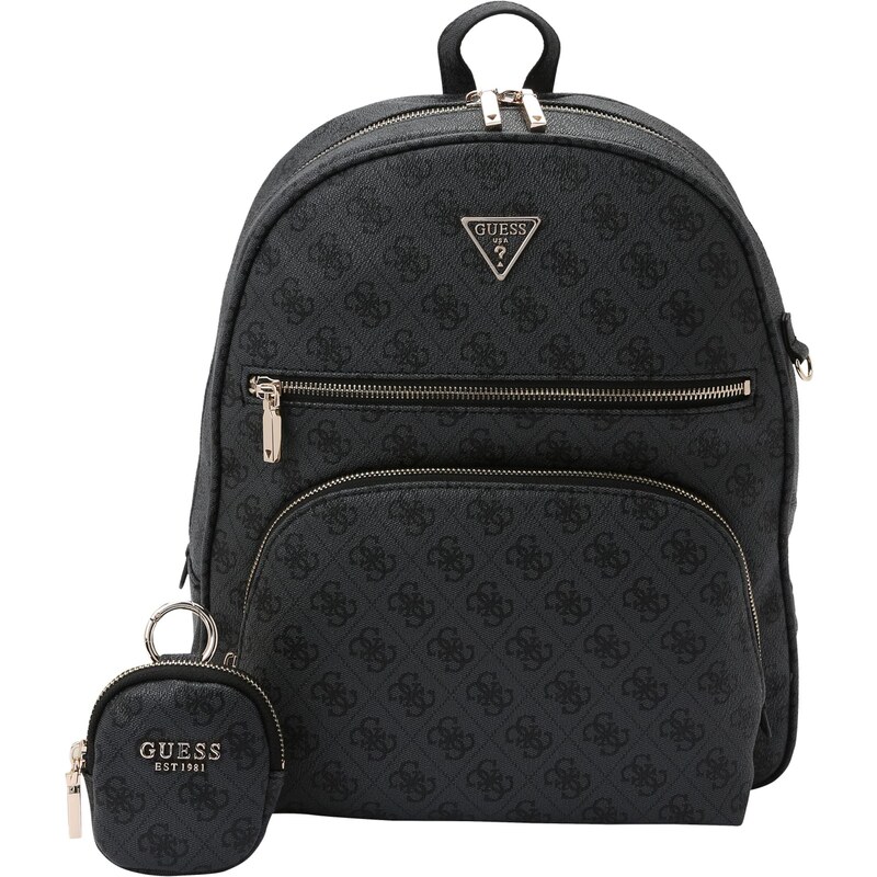 GUESS Batoh POWER PLAY II LRG TECH BCKPCK antracitová / čierna 64603240