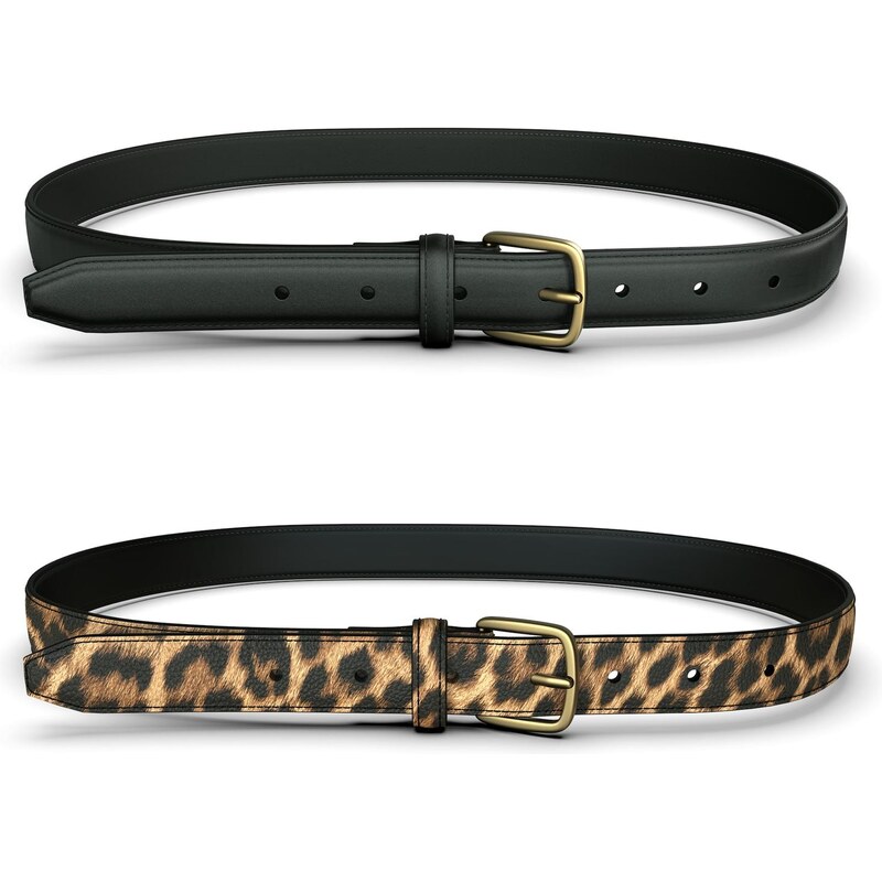 PIECES Opasky PCOline béžová / čierna 64603249