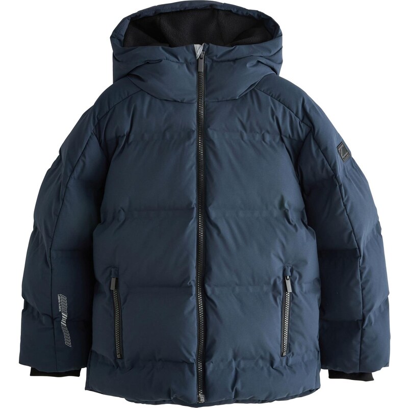 Next Zimná bunda námornícka modrá / biela 65905534