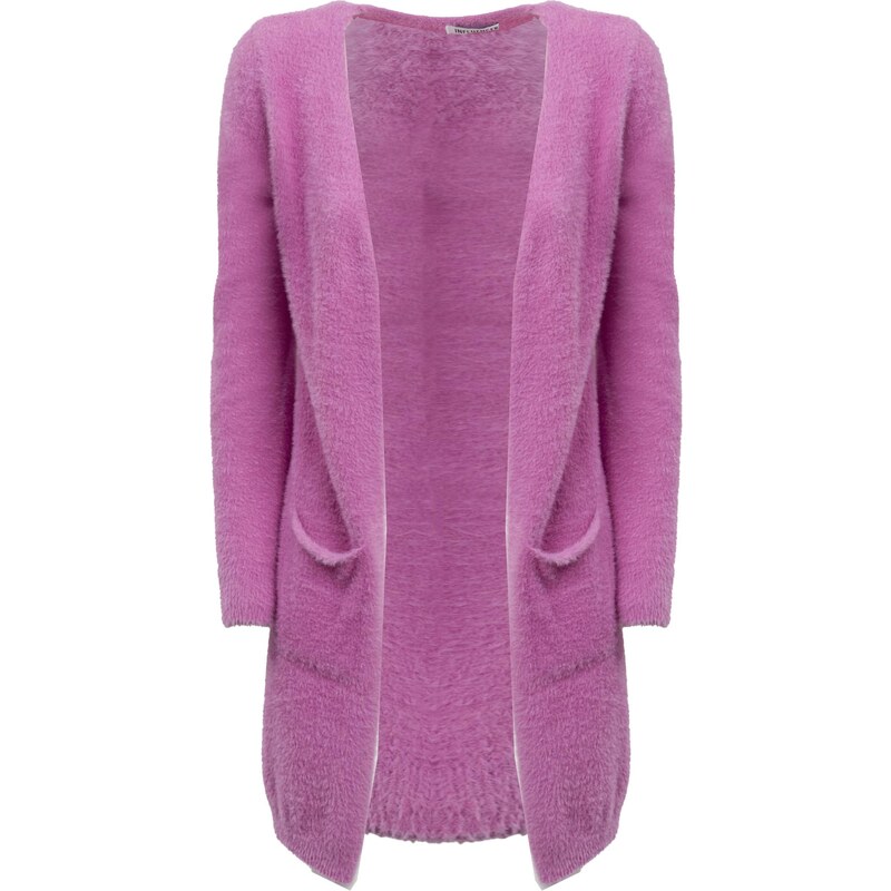 Influencer Kardigán svetloružová 65883732