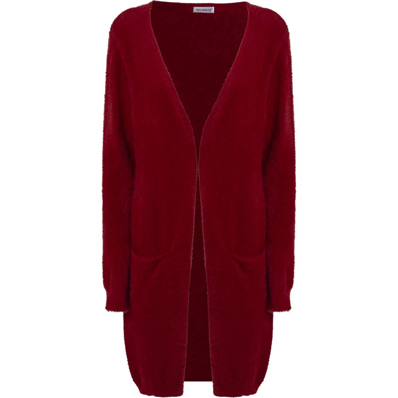 Influencer Kardigán bordová 65883841