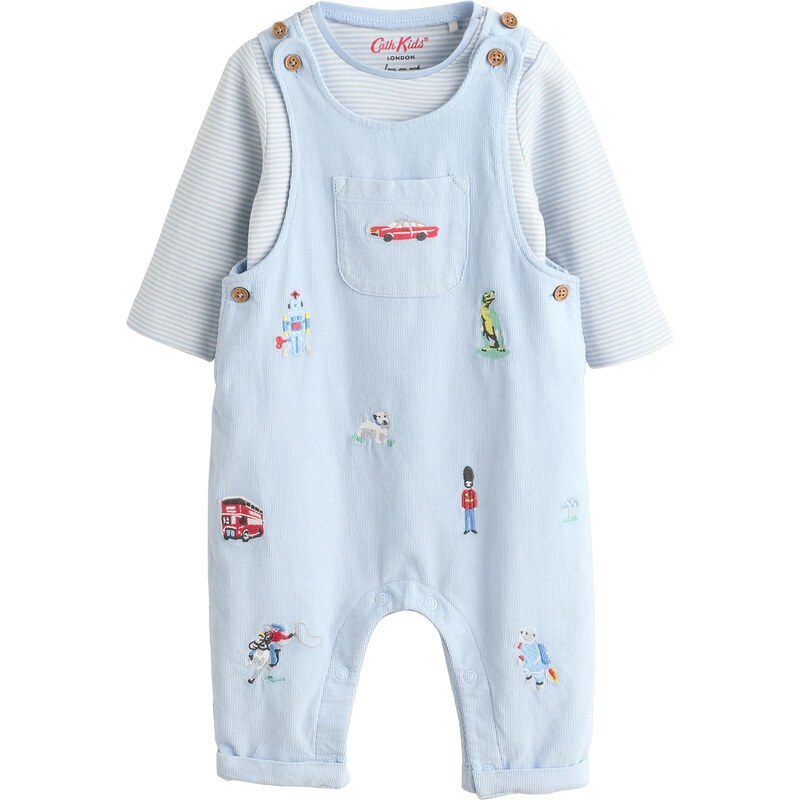 Next Set béžová / svetlomodrá / červená 65648271