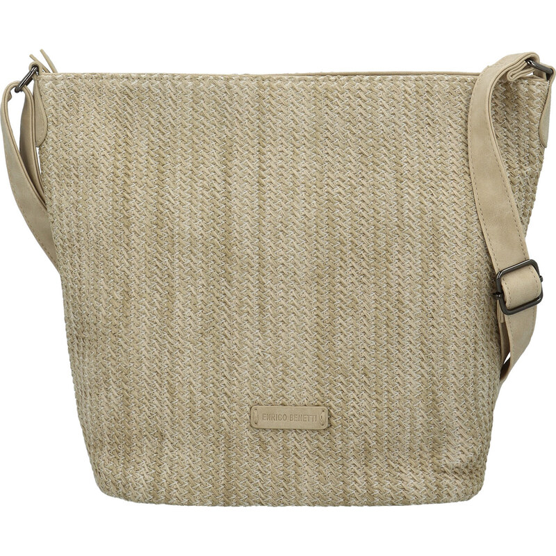 Dámska crossbody kabelka béžová - Enrico Benetti Hanila béžová 64603626