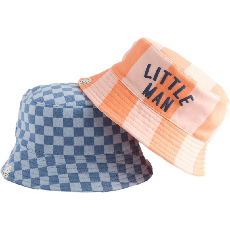 Next Klobúk modrá / modrosivá / oranžová / pastelovo oranžová 65877053