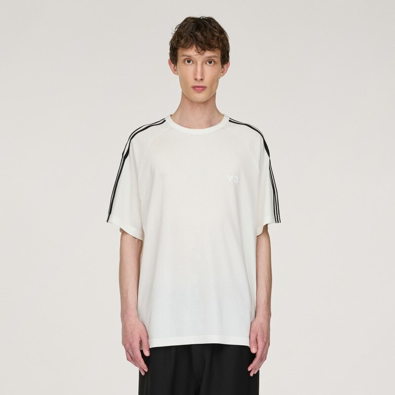 Adidas Tričko Y-3 Short Sleeve Tee 3-Stripes 64603349