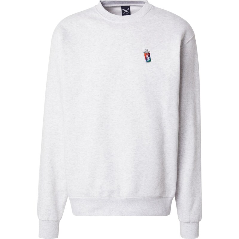 Iriedaily Mikina Minican svetlosivá / fialová / tmavočervená / čierna 64818522