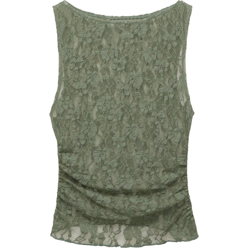 Pull&Bear Top kaki 65885333