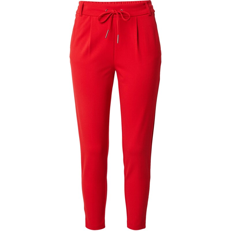 ONLY Plisované nohavice Poptrash červená 65305270