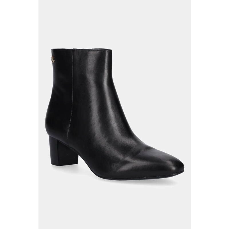 Kožené členkové topánky Lauren Ralph Lauren Demi 64722968