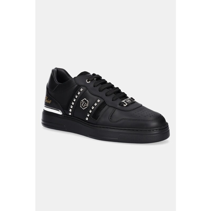 Kožené tenisky Philipp Plein Lo-Top 64722924