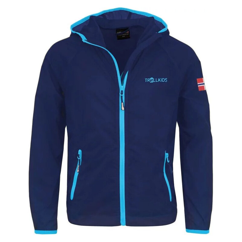 B2B Professional Sports Detská bežecká bunda Jr 909-110 modrá - 64718347