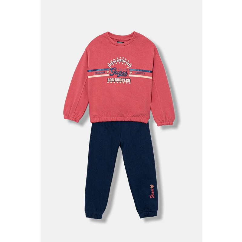 Detská bavlnená tepláková súprava Guess 64721953