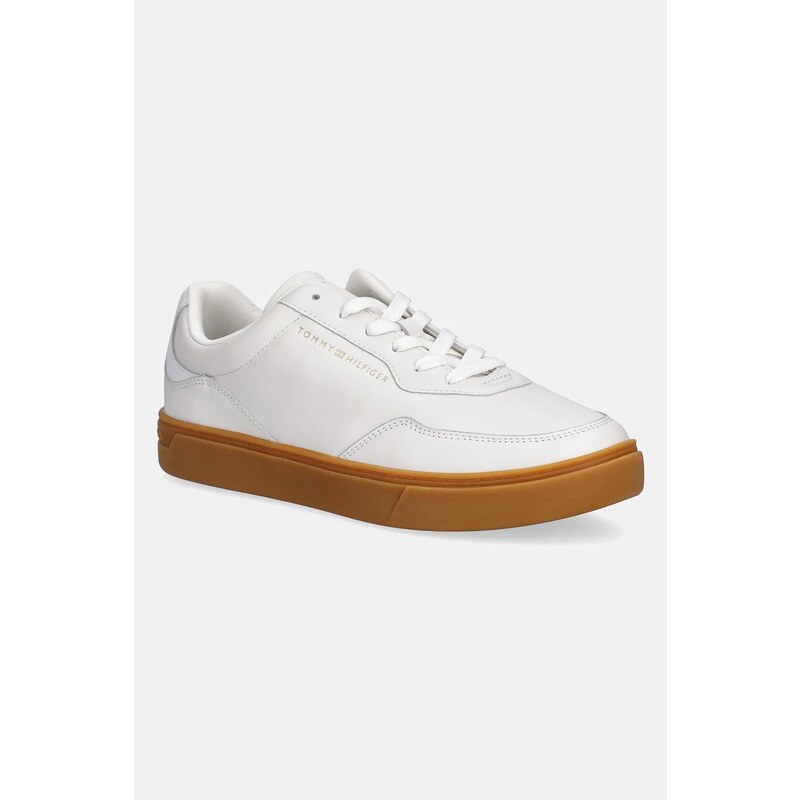 Kožené tenisky Tommy Hilfiger CASUAL CUPSOLE SNEAKER 64722860