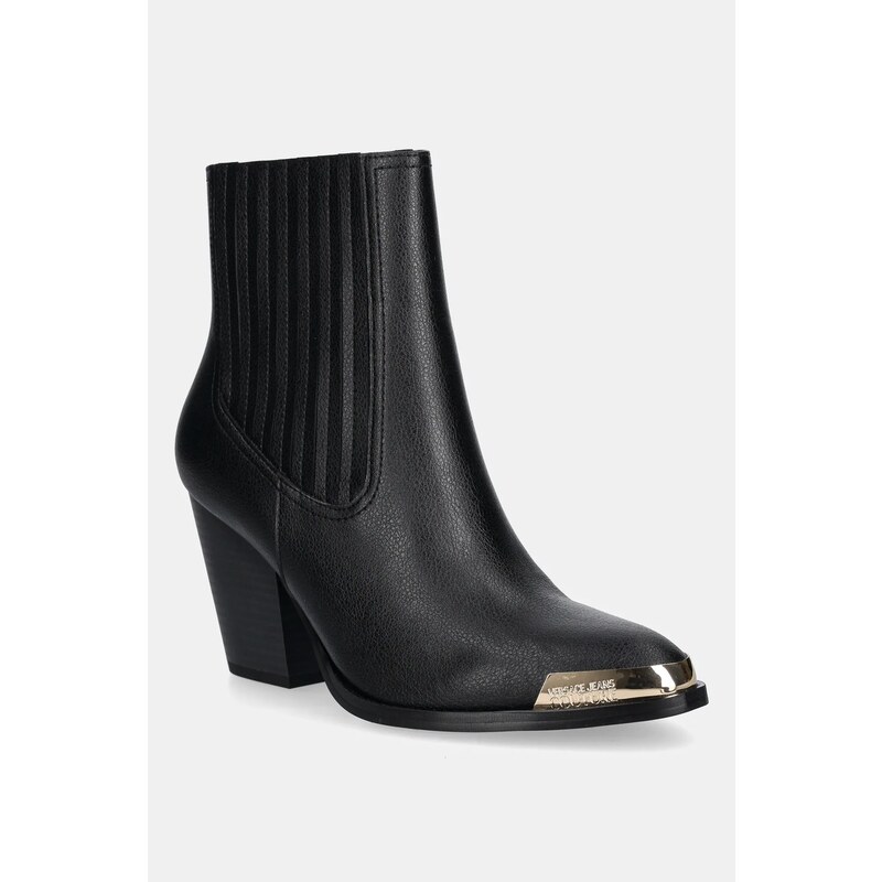 Kožené členkové topánky Versace Jeans Couture 64722418