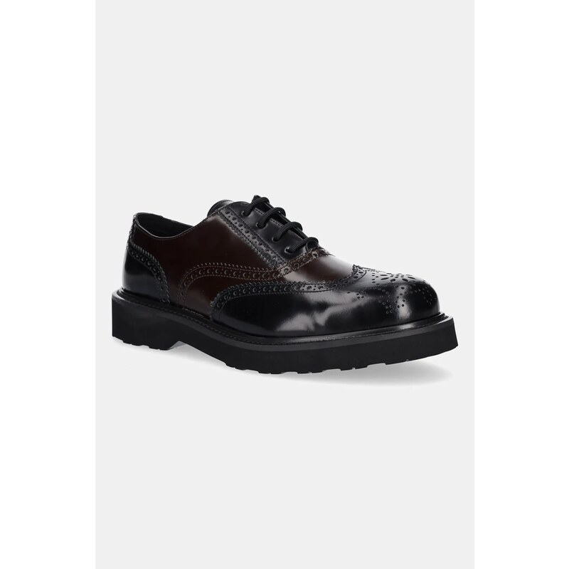 Kožené poltopánky Kenzo Ukio Brogue 64722763