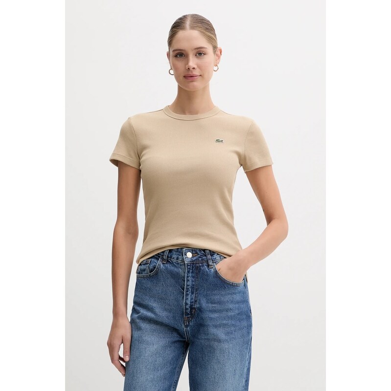 Bavlnené tričko Lacoste 64721689