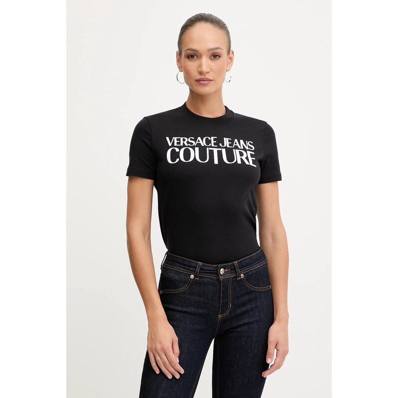 Bavlnené tričko Versace Jeans Couture 64722237