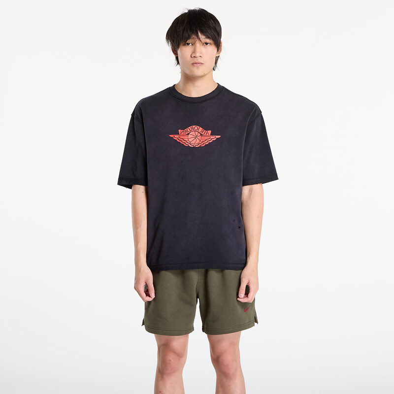 Tričko Jordan Rare Air Mens T-Shirt Black/ Chile Red XS 64724198