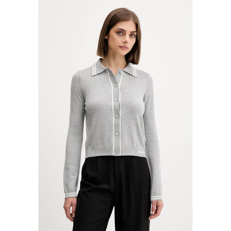 Kardigán s prímesou vlny Guess Jeans 64726946