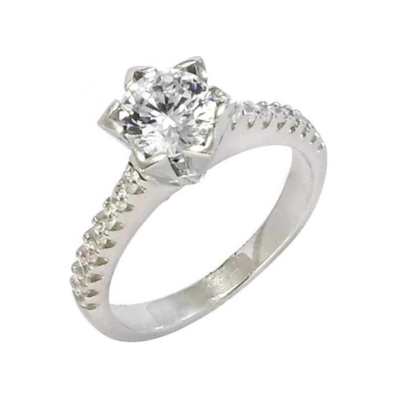 Strieborný prsteň Glare 938 64726445