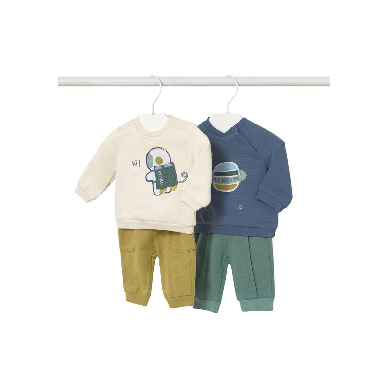 Súprava 2 kusov teplákov a 2 mikiny Mayoral 64903772