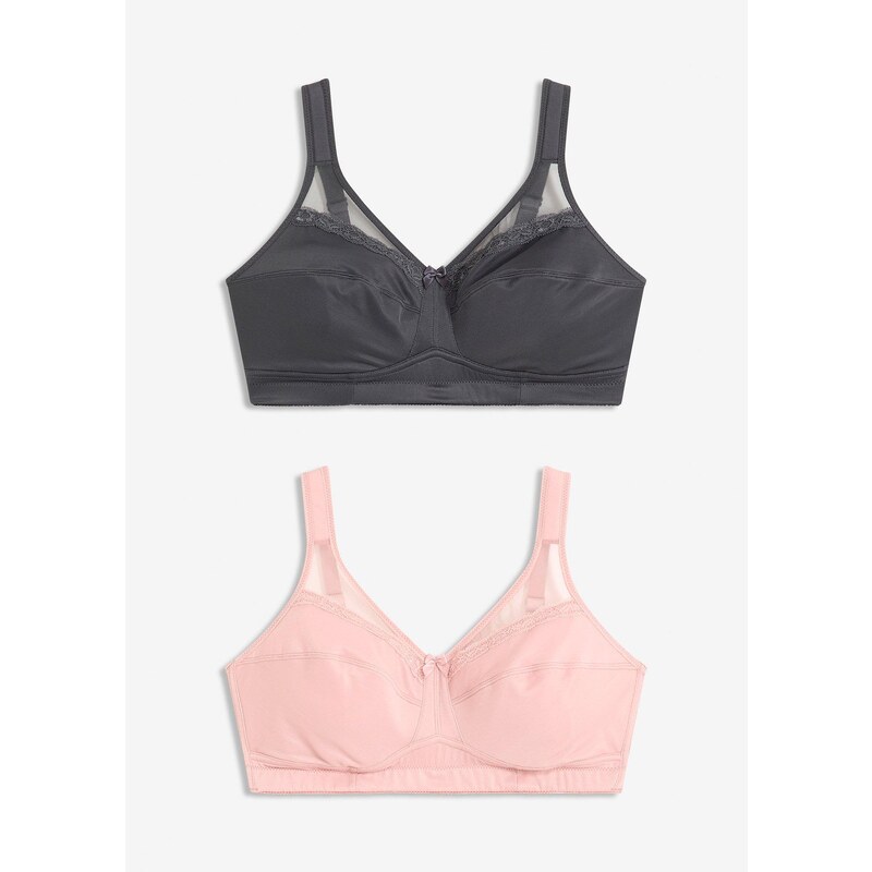 bonprix Odľahčujúca podprsenka bez kostíc s vystuženými ramienkami (2 64727917