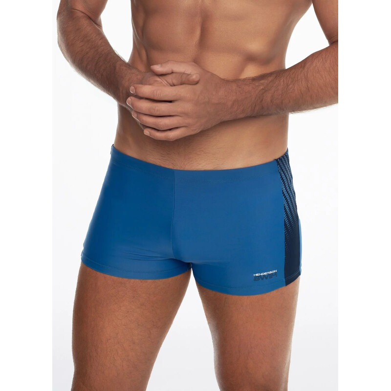 Pánske plavecké boxerky Zither 41317 svetlo modrá - Henderson 64729298