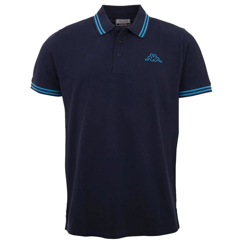Pánske polo tričko 709361-19-4024 čierne - Kappa 64729490