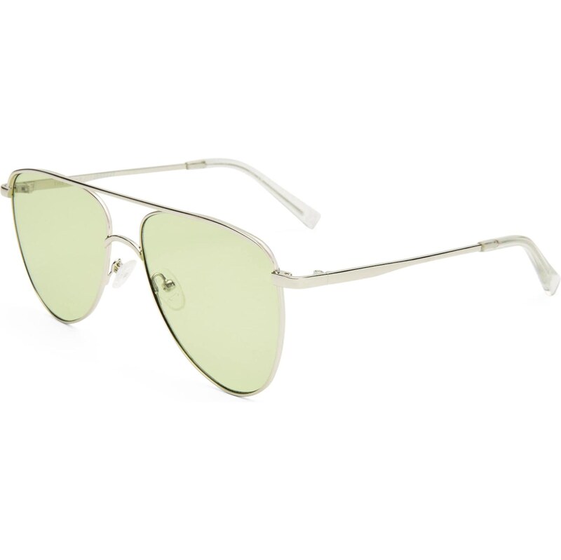 LE SPECS Slnečné okuliare THE DUKE svetlozelená / strieborná 64746736