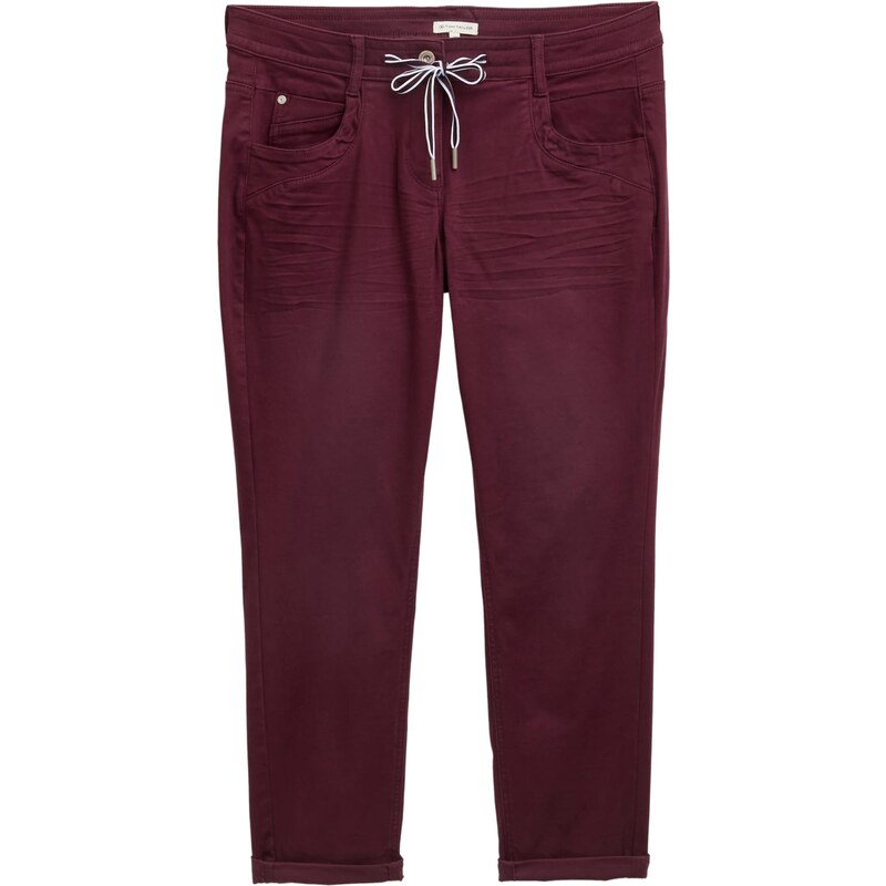 TOM TAILOR Nohavice bordová 64731907