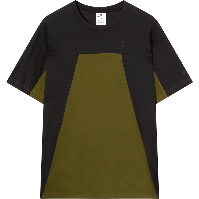 Champion Authentic Athletic Apparel Tričko kaki / čierna 64731945