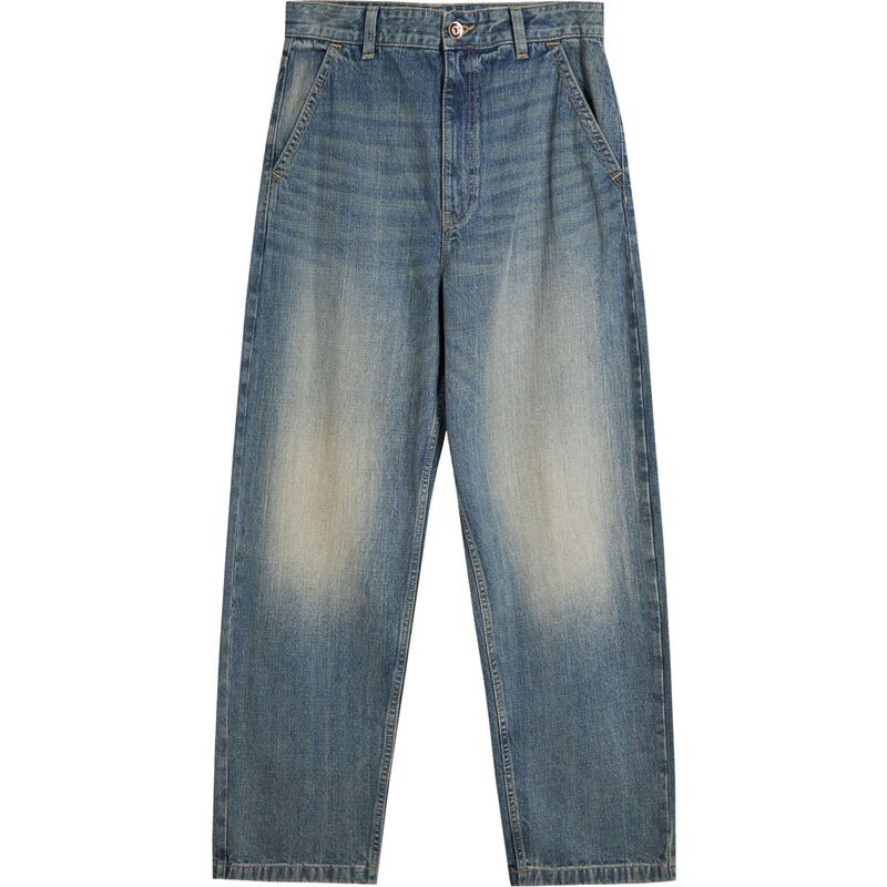 Bershka Džínsy modrá denim 65707417