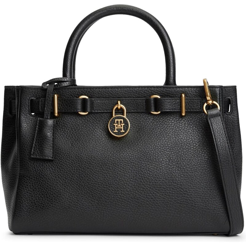 TOMMY HILFIGER Kabelka zlatá / čierna 64731989